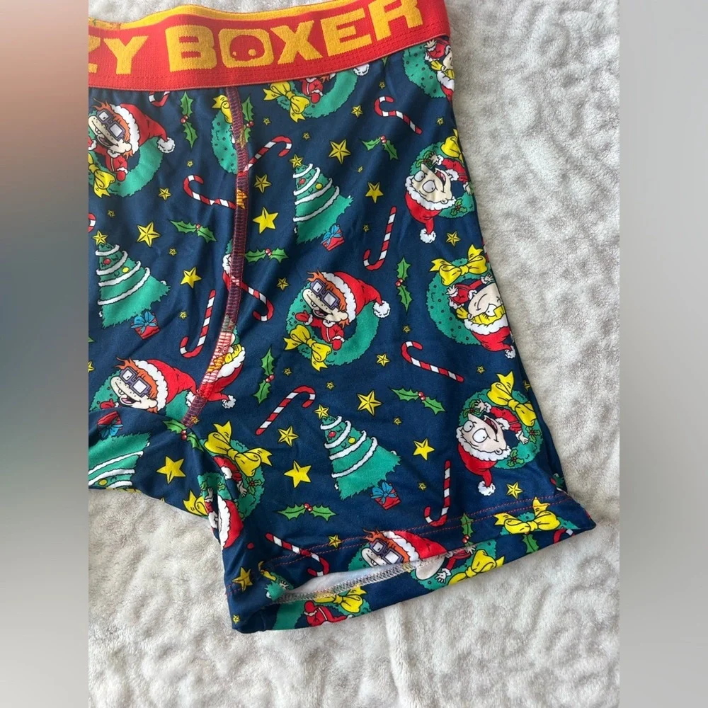Rugrats Crazy Boxer Christmas Boxer Briefs | Size L